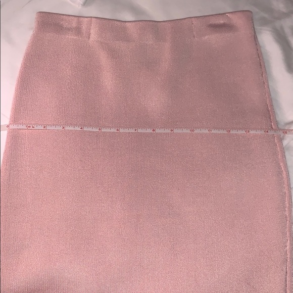 C/MEO Collective Pink Knit Pencil Skirt Sz S - Picture 10 of 14